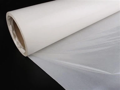 Película adhesiva termofusible para laminación de doble cara